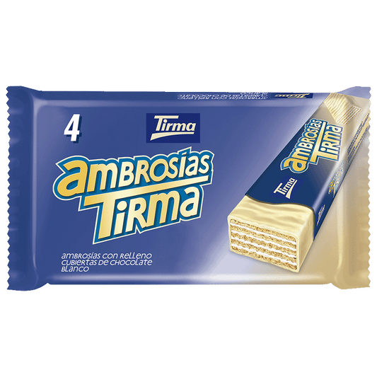 Ambrosias choco blanco 4 unidades