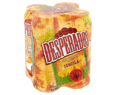Desperados lata pack de 4