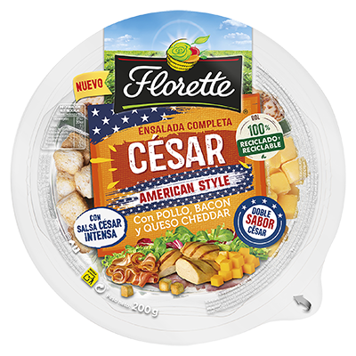 Barqueta césar american Florette