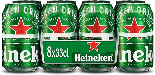 Heineken lata pack de 8