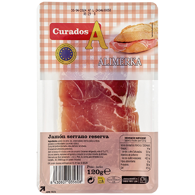 Loncheado de jamón Serrano Alimerka