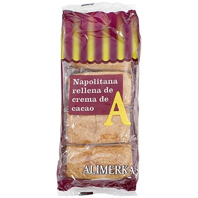 Napolitanas de chocolate Alimerka