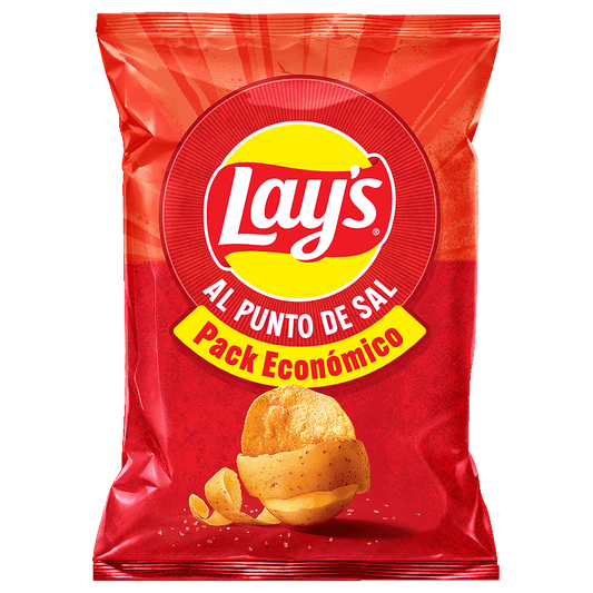 Patatas Lays punto de sal 248 gr